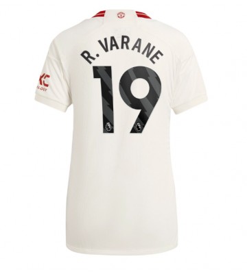 Manchester United Raphael Varane #19 Replika Tredjetrøje Dame 2023-24 Kortærmet